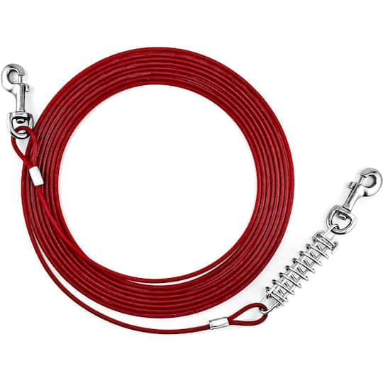Ruffin&#x27; It Heavy Duty Dog Tie-Out Cable